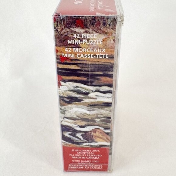 The Red Maple A. Y. Jackson Group Of Seven Mini Travel Jigsaw Puzzle New Sealed - Picture 4 of 5